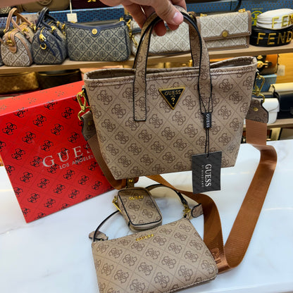 GUS 3 in 1 Satchel - Monogram  Print
