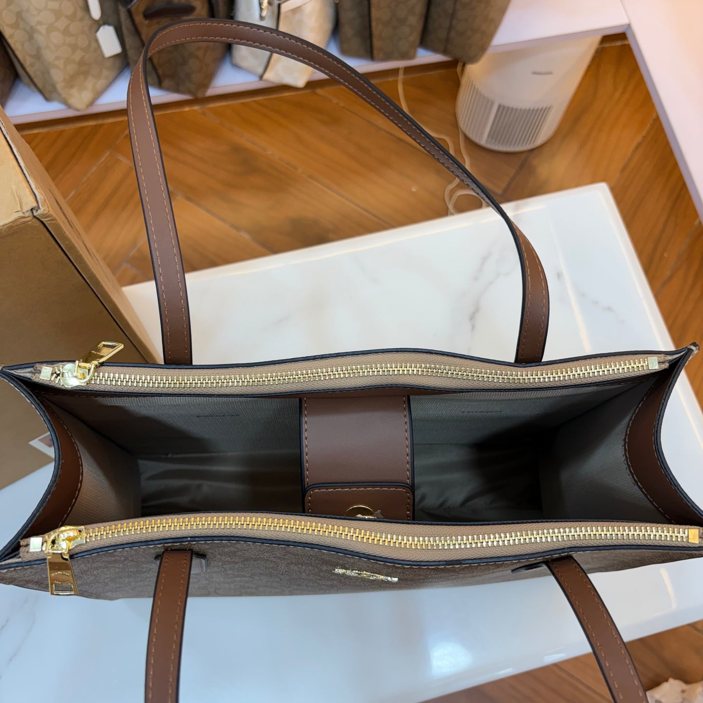 COCH MAGGIE LARGE TOTE - Apricot