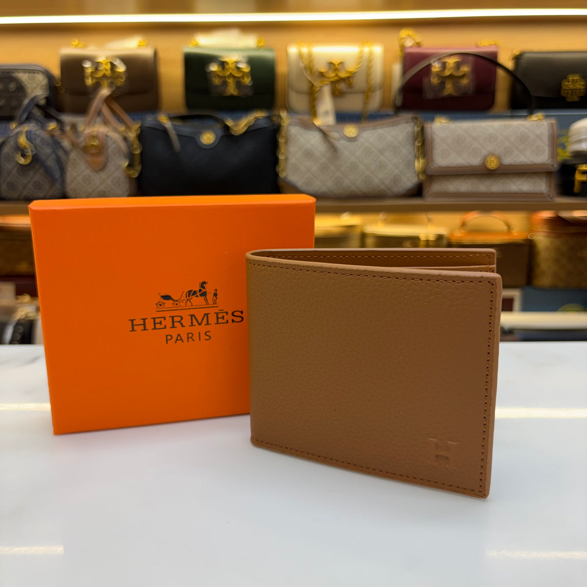 HRMS Mens Wallet - Tan