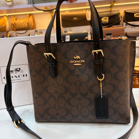 COCH MOLLIE Handbag - Medium (Coffee Black)