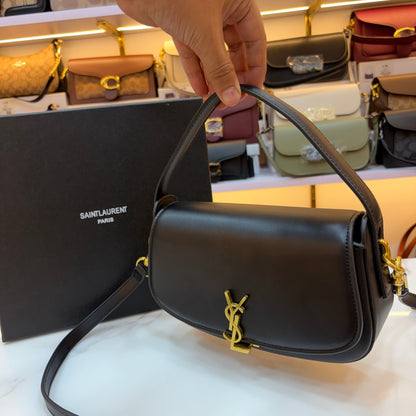 YSL Voltaire Handbag - Black