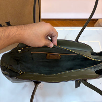 COCH Empire Carryall 34 Shoulder Bag - Olive