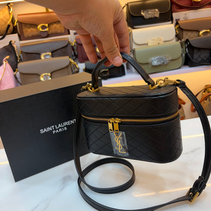YSL Gabby Vanity Bag - Black