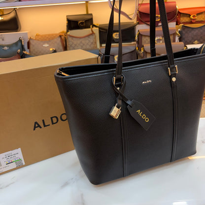 Ald Large Tote Bag - Midnight Black