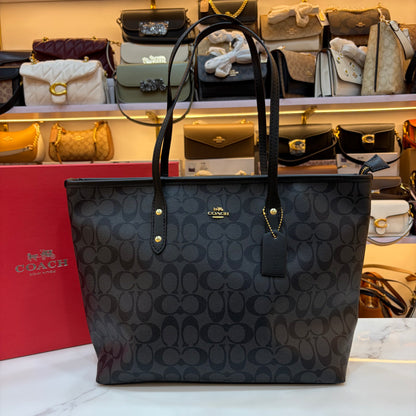 COCH Large Tote Bag - CC Black