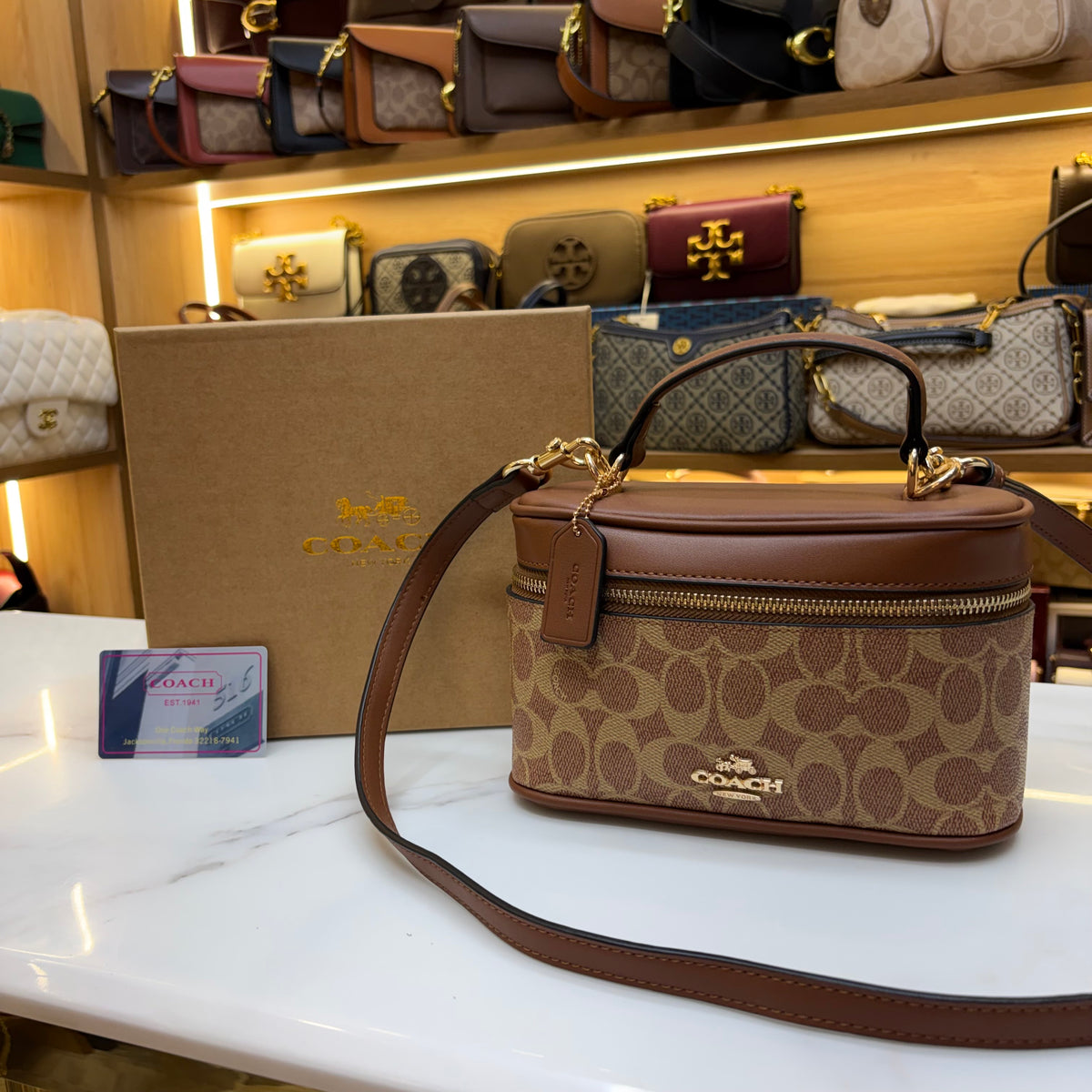 Coch Rainer Crossbody Bag - Signature Colour