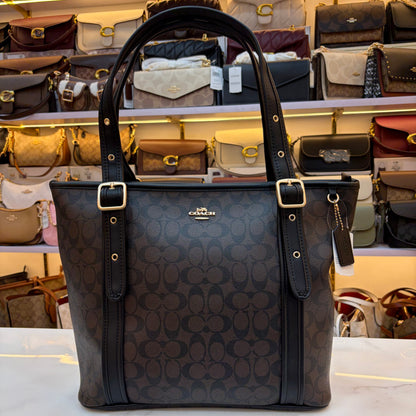 COCH ASHTON LARGE TOTE - Coffee
