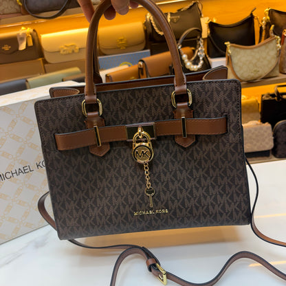 MK Hamilton Medium Satchel - Coffee