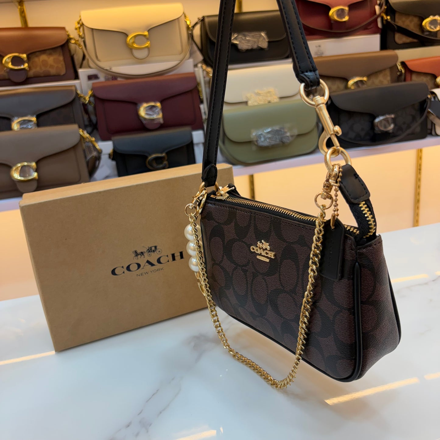 COCH Nolita Sling/Shoulder Bag - Coffee