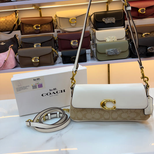 COCH JET Shoulder/Sling Bag - White Apricot
