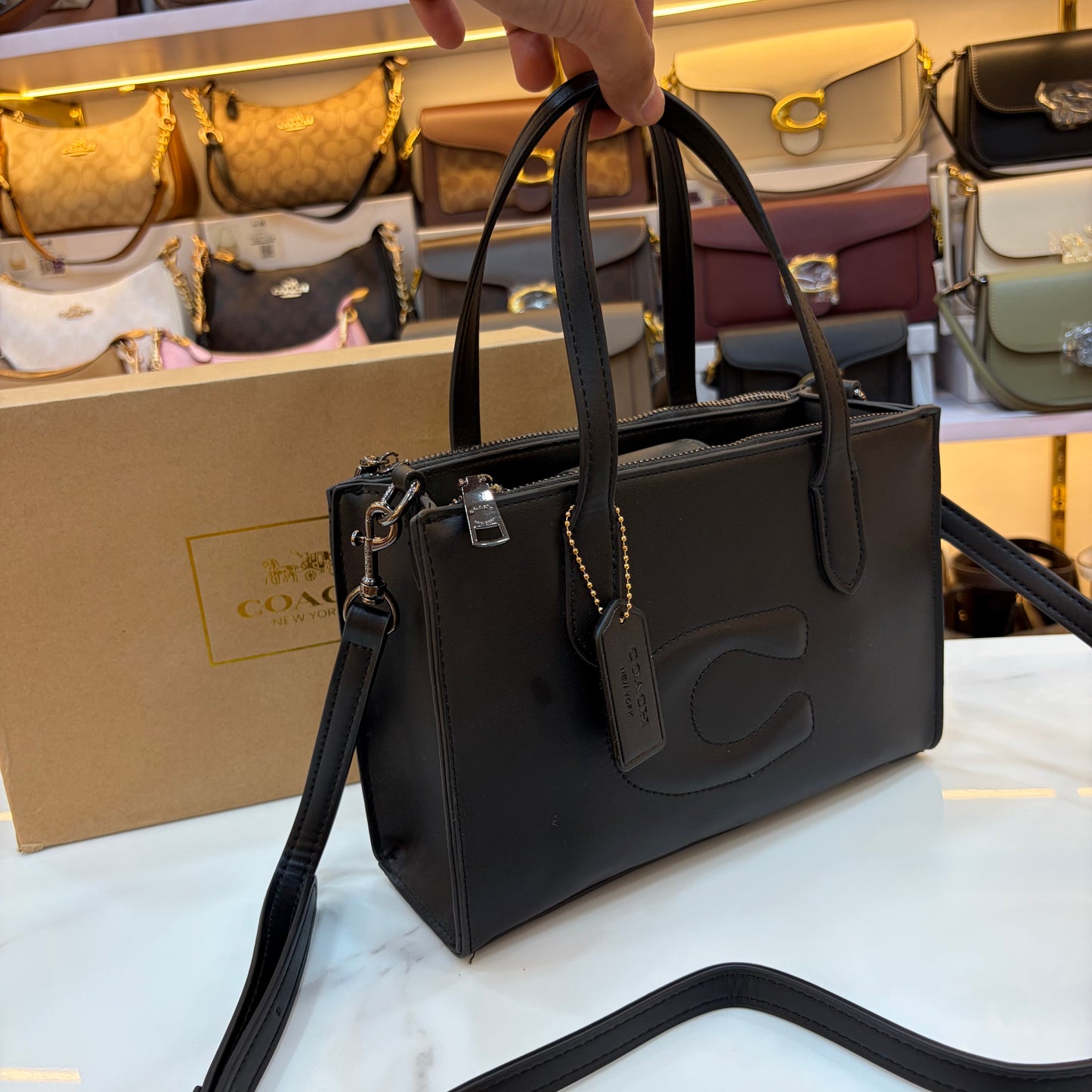 COCH Nina Satchel Bag - Black