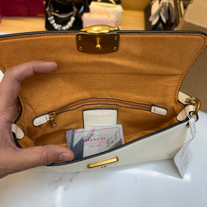Coch Jet Shoulder/Crossbody Bag - Cream