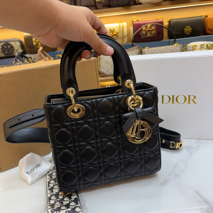 CD Lady D Handbag - Black