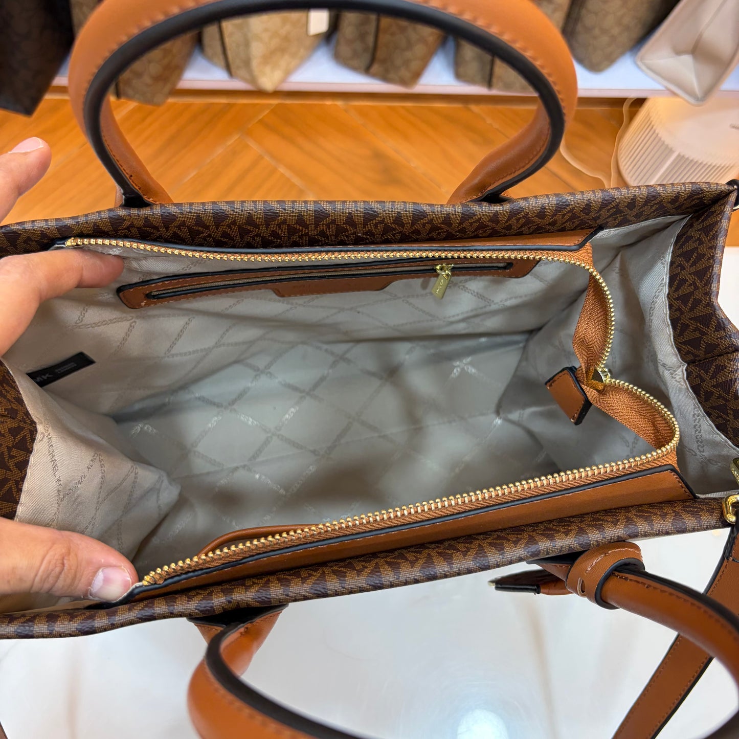 MK Mirella Tote - Brown