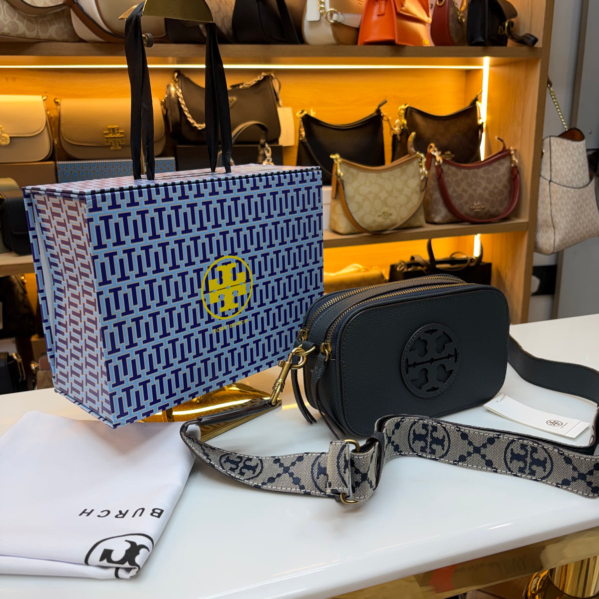 TB Miller Crossbody Bag - Navy