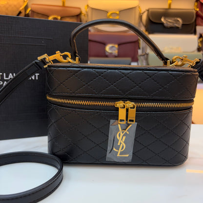 YSL Gabby Vanity Bag - Black