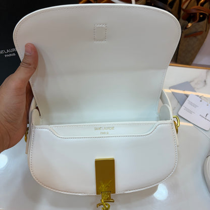 YSL Voltaire Handbag - White
