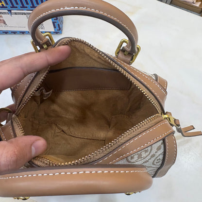 TB Monogram Speedy - Apricot Colour