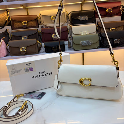 COCH JET Shoulder/Sling Bag - White