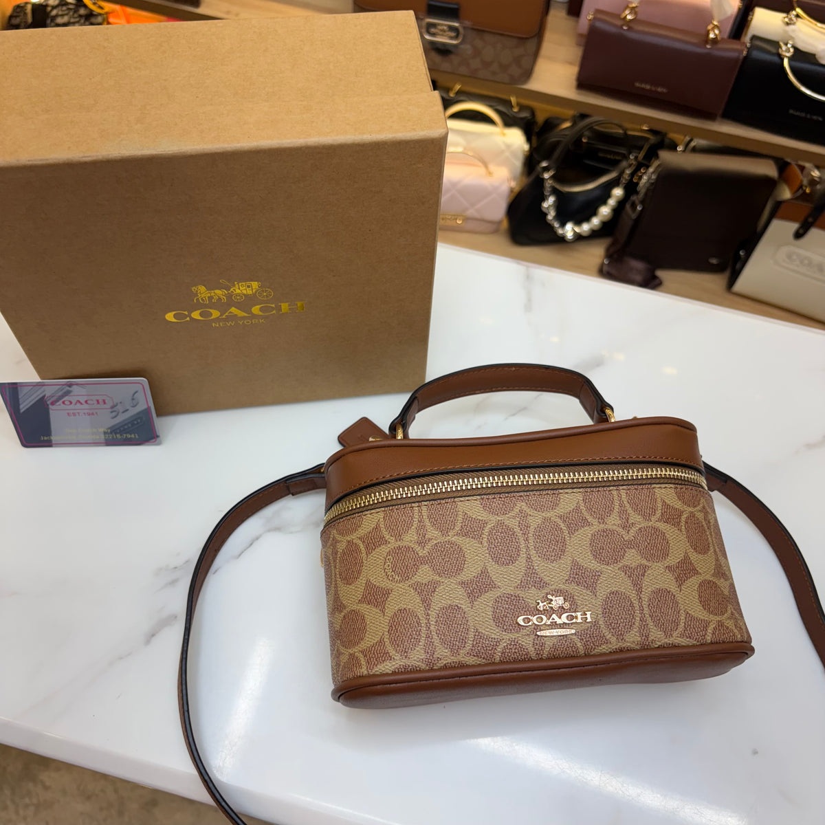 Coch Rainer Crossbody Bag - Signature Colour