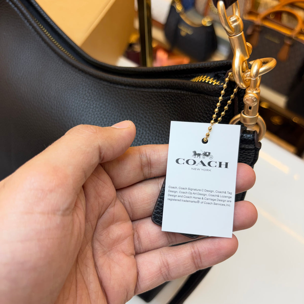 CH Laurel Shoulder Bag - Midnight Black