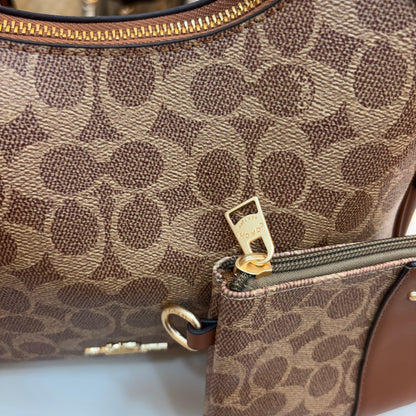 COCH JULIET HANDBAG With Wallet - Apricot