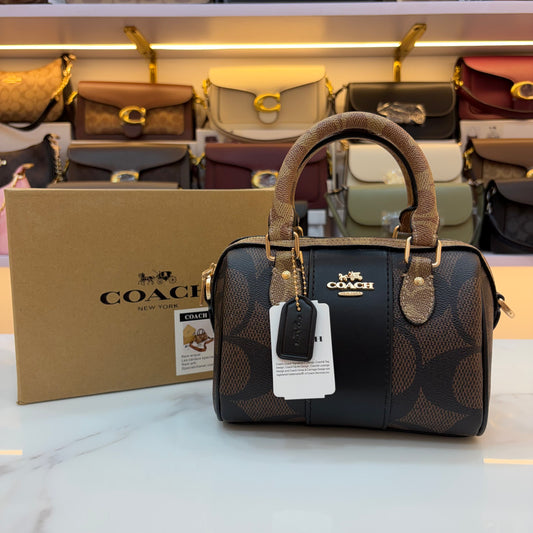 COCH ROWAN SPEEDY BAG - Coffee Apricot