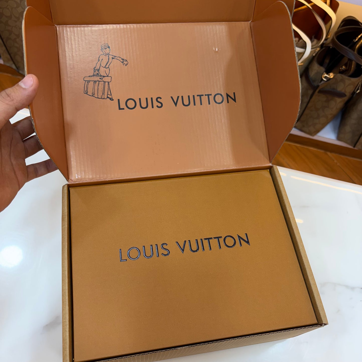 LV Nano Madeleine - White Monogram