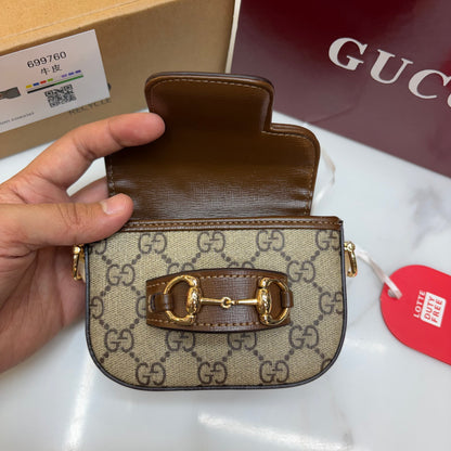 GG Mini Horsebit Sling/Shoulder Bag (Ultra Premium Double Box)