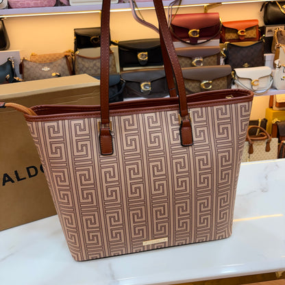 Ald Large Tote Bag - Tan Colour