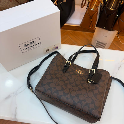 COCH MOLLIE Handbag - Medium (Coffee Black)