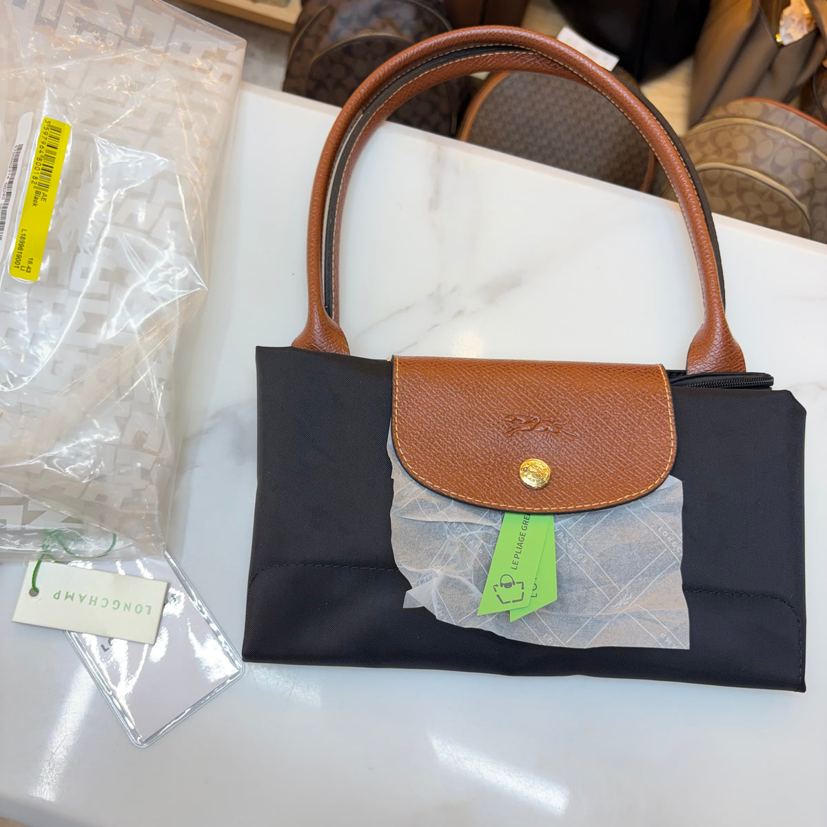 Longchamp - Le Pliage Tote Bag - Navy Blue