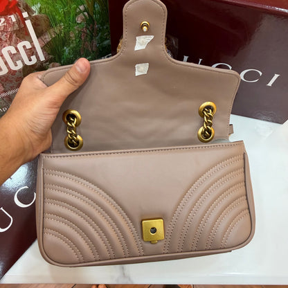 GG Marmont Sling/Shoulder Bag- Beige