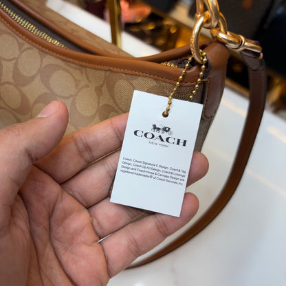 CH Laurel Shoulder Bag - Signature  Apricot