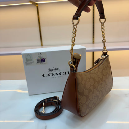 COCH TERI Sling/Shoulder Bag - Apricot