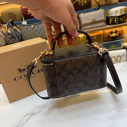 Coch Rainer Crossbody Bag - Coffee Colour