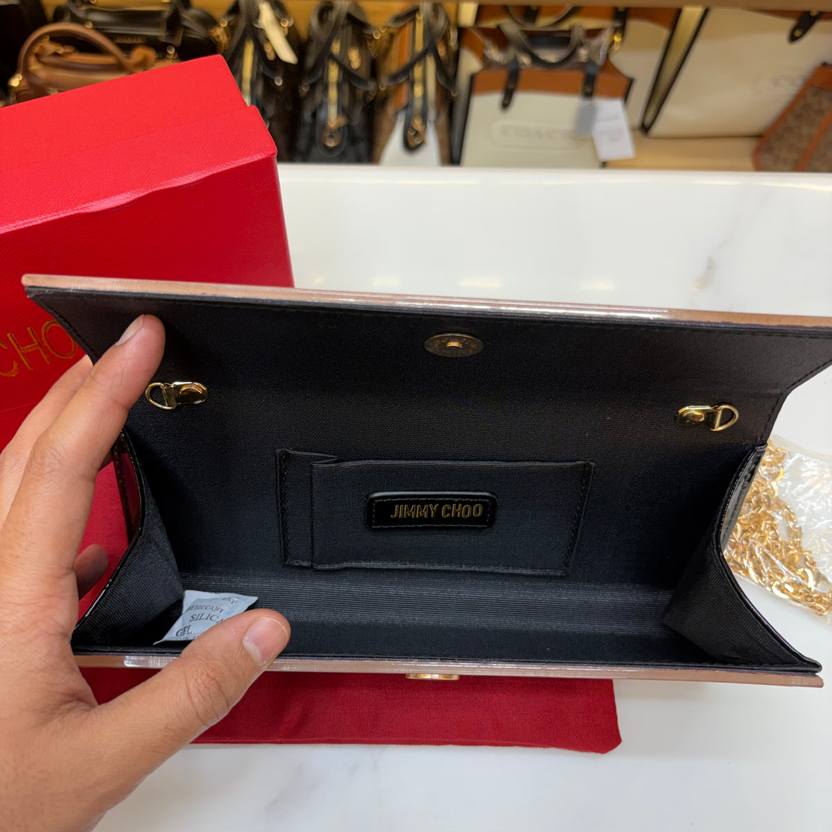 JC Candy Clutch - Gold