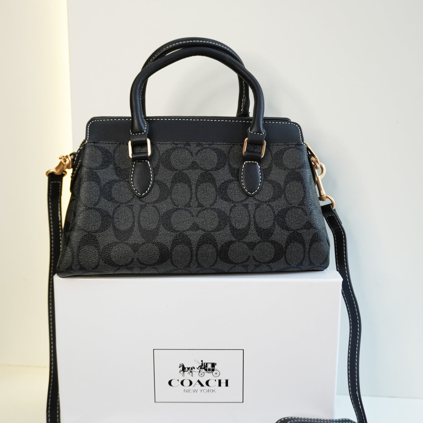 CH Satchel Bag - Black CC