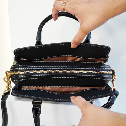 CH Satchel Bag - Black CC