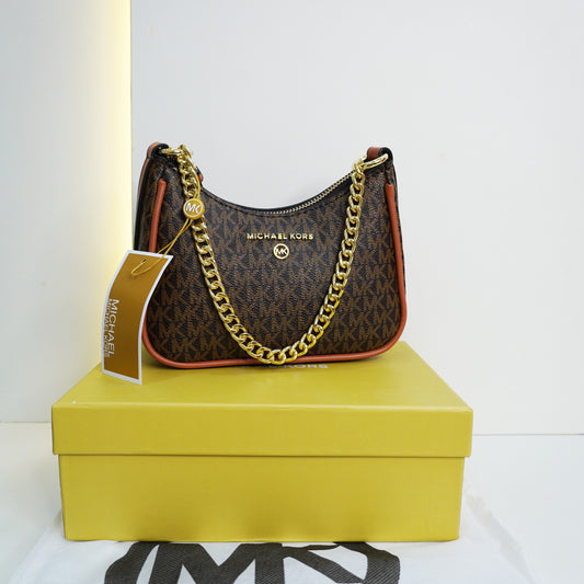 MK Moon Bag - Brown