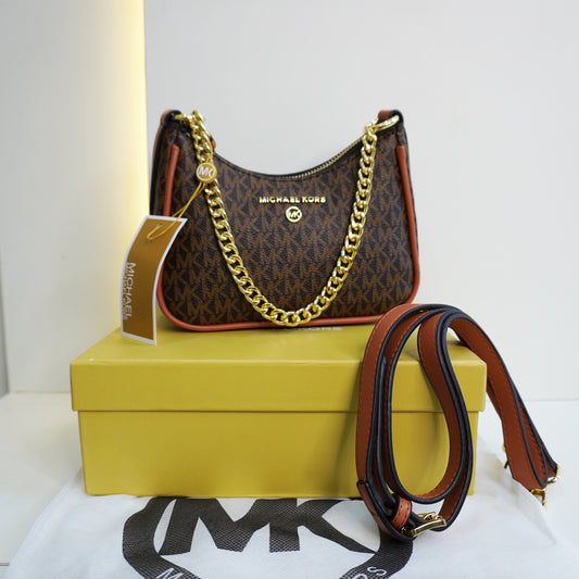 MK Moon Bag - Brown
