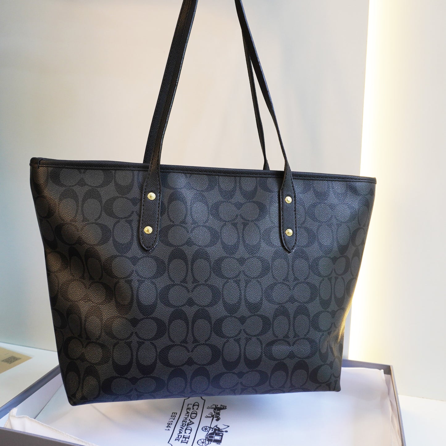 CH Tote Bag - Black CC