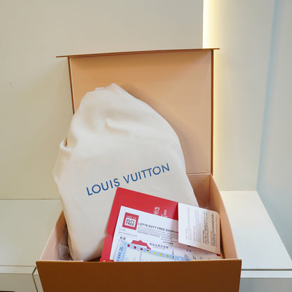 LV01 - Capcn Satchel Bag - Wine (Utra Premium Double Box)