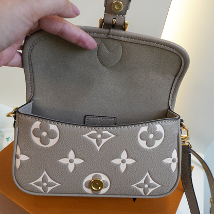 LV03 Mini Sling Bag - Beige (Ultra Premium Double Box)