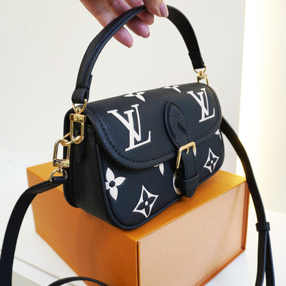 LV03 Mini Sling Bag - Black (Ultra Premium Double Box)