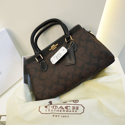 CH Darcie Satchel Bag - Coffee Black