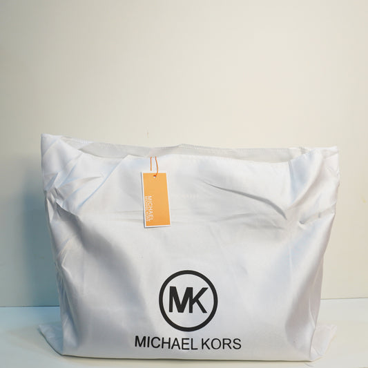 MK54 Large Tote Bag - White Monogram