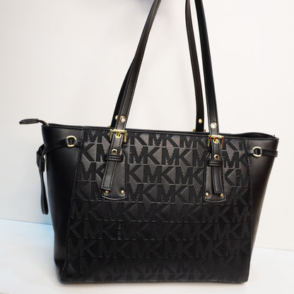 MK06 Tote Bag - Monogram Black