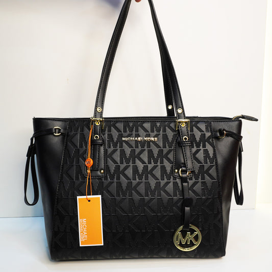MK06 Tote Bag - Monogram Black