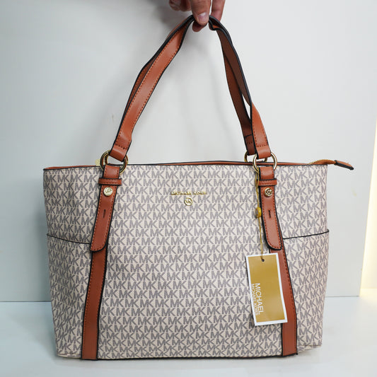 MK04 Large Tote Bag - White